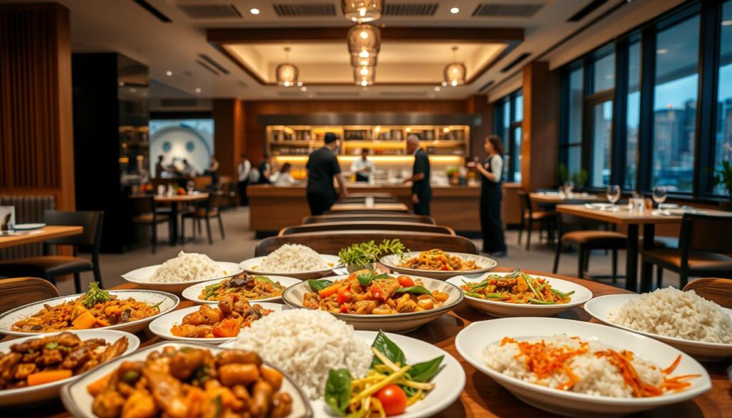 Restoran Fusion dengan Makanan Tradisional