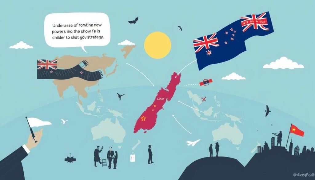 Ilustrasi tantangan yang dihadapi dalam strategi Soft Power Selandia Baru