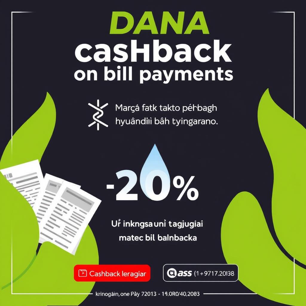 Promo Cashback DANA untuk Pembayaran Tagihan Promo Cashback DANA untuk Pembayaran Tagihan