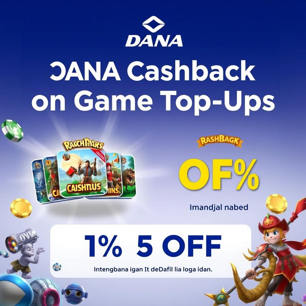 Promo Cashback DANA untuk Top Up Game Promo Cashback DANA untuk Top Up Game