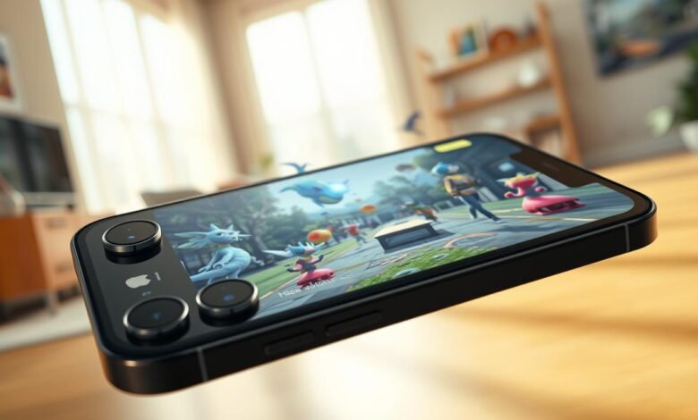 LiDAR iPhone konten game AR